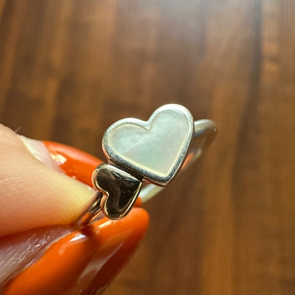 RETIRED Pandora Charm - Pandora Luminous Hearts Ring